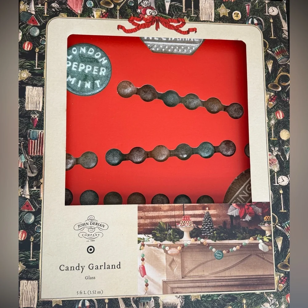 John Derian Glass Candy Garland
